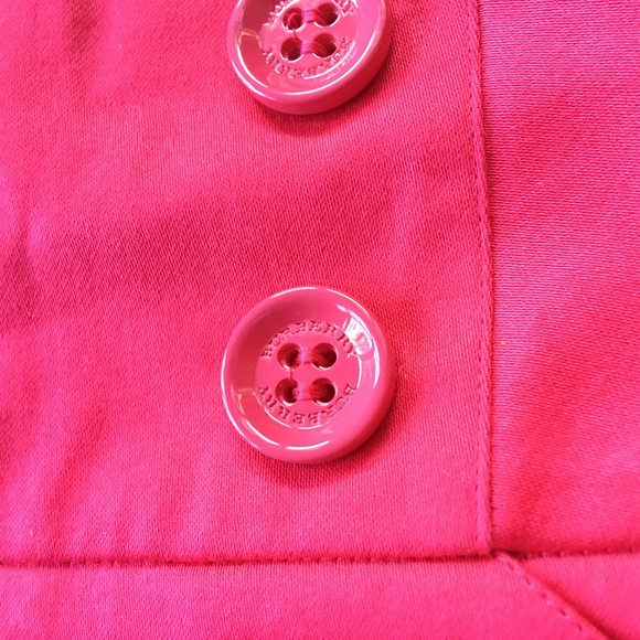 BURBERRY PINK CUFFED SHORTS GIRLS SIZE 10Y - Picture 5 of 12